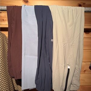 All In Motion joggers Set - maroon, Light Blue, Navy, light green